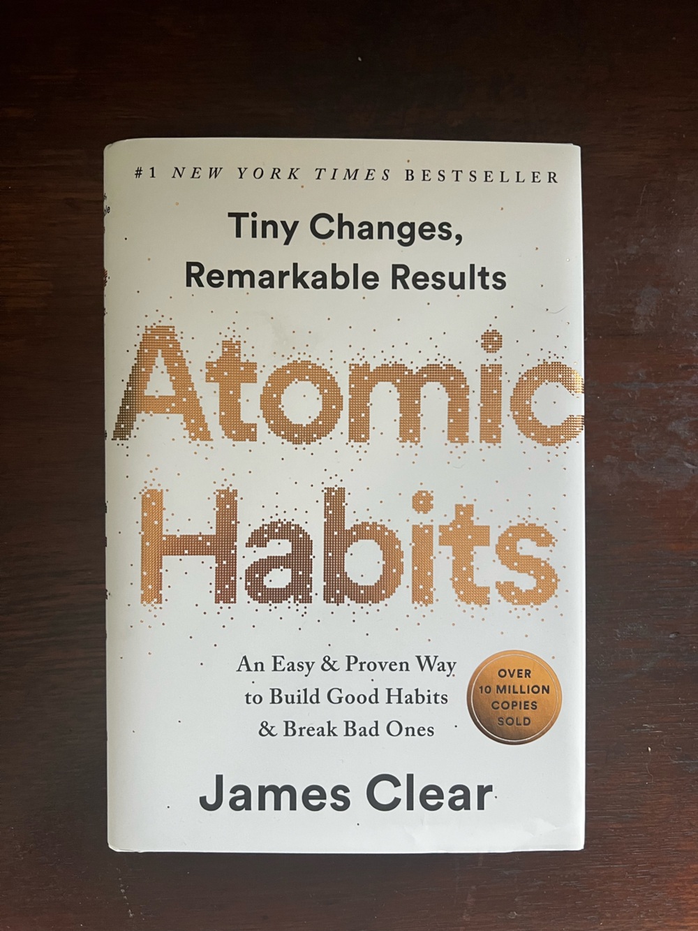 Atomic Habits by James Clear (Hardcover)